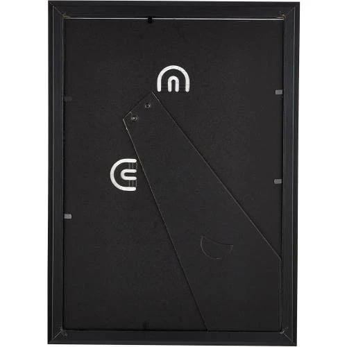 Détail de Cadre photo Fiskbo Ikea noir, design moderne, décoratif