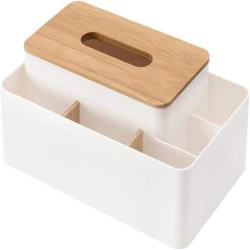 Boîte à Mouchoirs Multifonction Poeland pour Décoration Intérieure