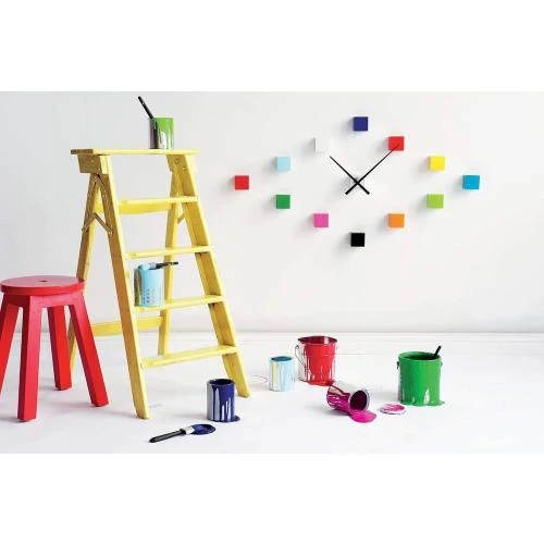 Détail de Horloge murale Karlsson KA5698MC, Plastique, Multicolore