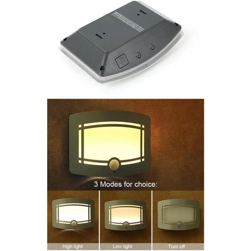 Zoom sur Lampe Murale LED, Applique Détecteur Mouvement Intérieur