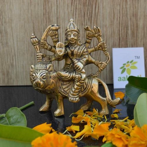 Détail de Aakrati, Sculptures Bâton Durga, Idole Religieuse Hindoue