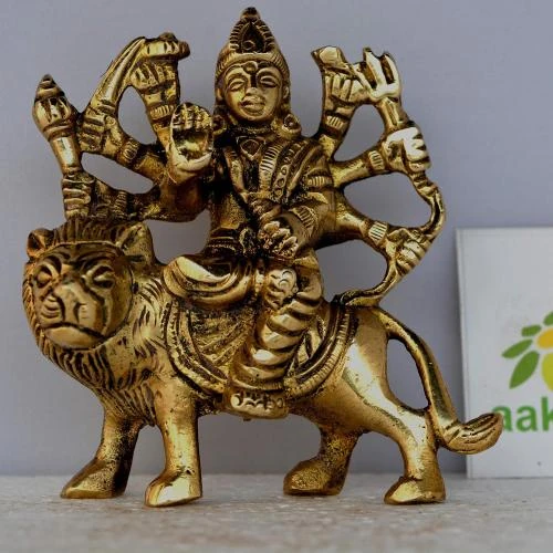 Aakrati, Sculptures Bâton Durga, Idole Religieuse Hindoue - Vue principale