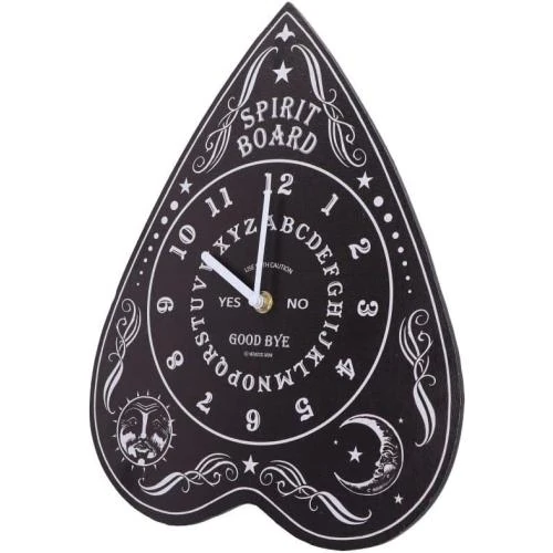 Détail de Horloge Spirit Board Noir, Nemesis Now, Design Mystique