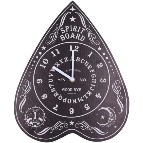 Horloge Spirit Board Noir, Nemesis Now, Design Mystique - Vue principale