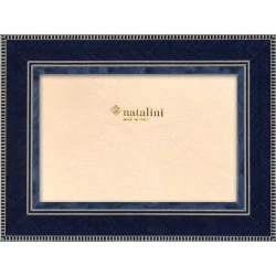 Cadre photo bois bleu Natalini, style moderne, décoratif