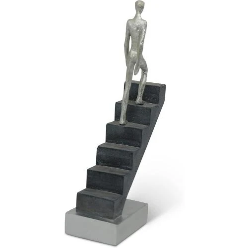 Zoom sur Vaudagio Sculpture Abstraite, Décoration Bureau Moderne