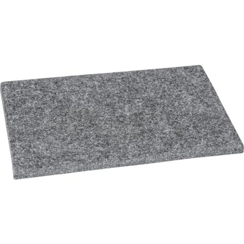 Heyda Tapis Feutre Prickel Gris, Décoration Artisanale - Vue principale