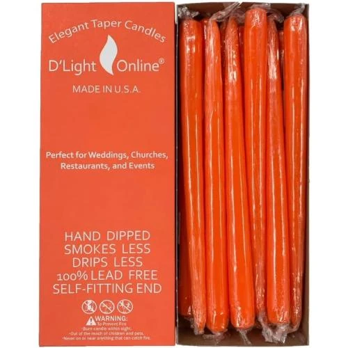 Bougies coniques D 39 Light Online, lot 12 pièces, premium - Vue principale
