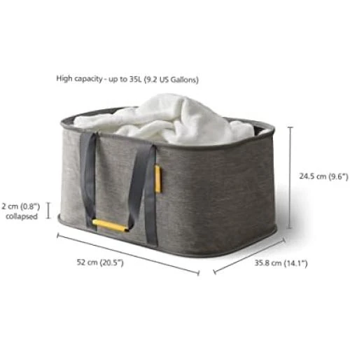 Détail de Panier à Linge Pliable Joseph Joseph 55L: Durable et Résistant