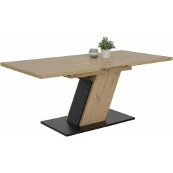 Table à Manger Apollo Jeanette, Bois Marron, Design Élégant