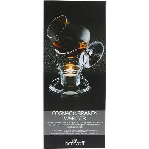 Détail de Verre Cognac, Brandy, Support Métal, 3 pièces