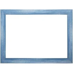 Cadre photo bleu clair, verre acrylique incassable en situation