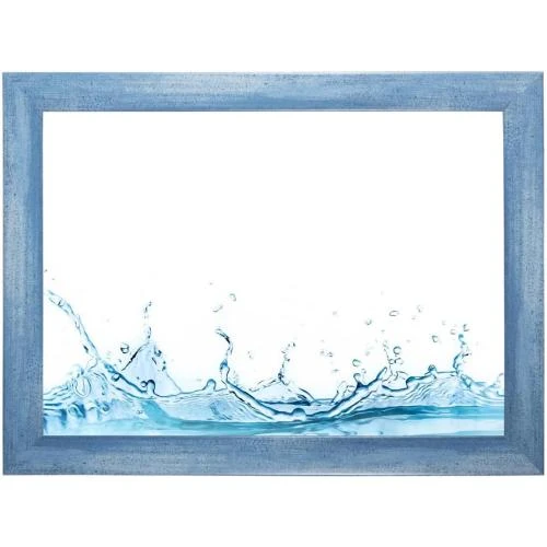 Cadre photo bleu clair, verre acrylique incassable - Vue principale