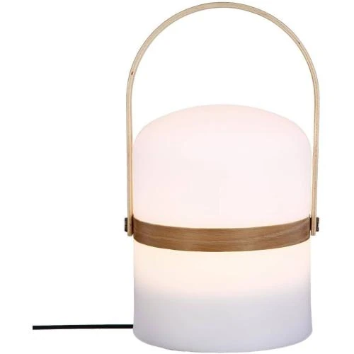 Lampe extérieure Kiara, blanc, bois, Atmosphera - Vue principale