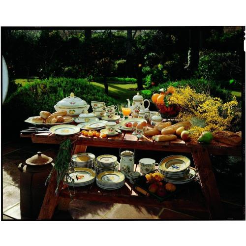 Présentation de Zoom sur Assiette à pain Villeroy Boch, Porcelaine Premium, Fleurence