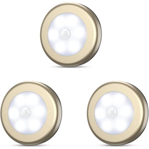 Présentation de Présentation ORIA Lampe Détecteur Mouvement, Veilleuse Automatique, 3 Pièces