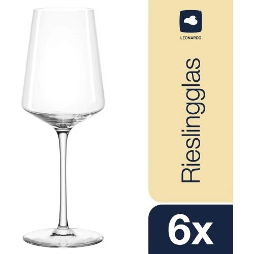 Détail de Verres Riesling Transparent, Lot 6, Leonardo