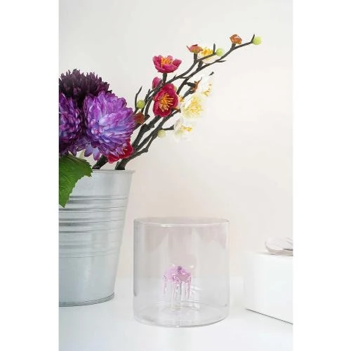 Détail de Verre borosilicate 250 ml, décoration méduse, WD Lifestyle