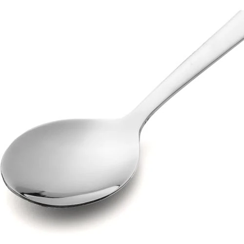 Zoom sur Cuillère à café, cuillère à soupe, inox 18/10, argent