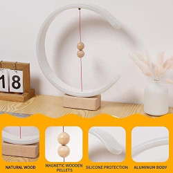 Lampe de Table LED Moderne avec Interrupteur Magnétique Unique en situation