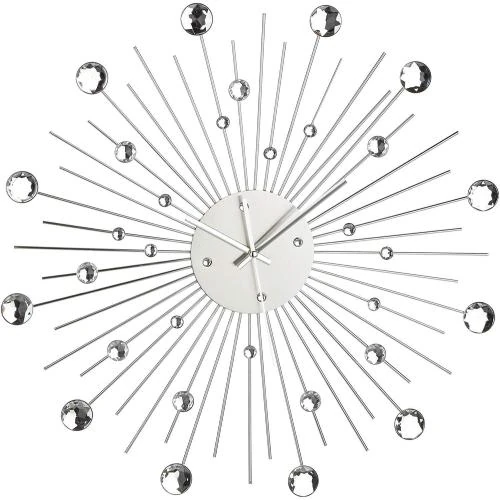 Horloge Murale Métal Soleil Strass Out of the Blue - Vue principale