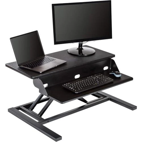 Airrise Pro Bureau Debout, Convertisseur Noir Réglable - Vue principale