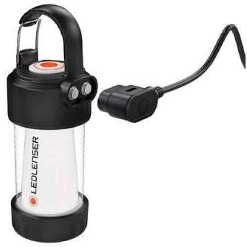 Zoom sur Lanterne LED rechargeable 300 lumens, lumière rouge, mousqueton