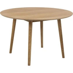 Table à Manger Ronde Pernille, Chêne, AC Design Furniture