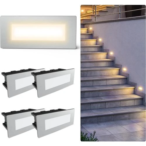 SSC-LUXon Lot 5 Appliques Murales LED Extérieur IP65 - Vue principale