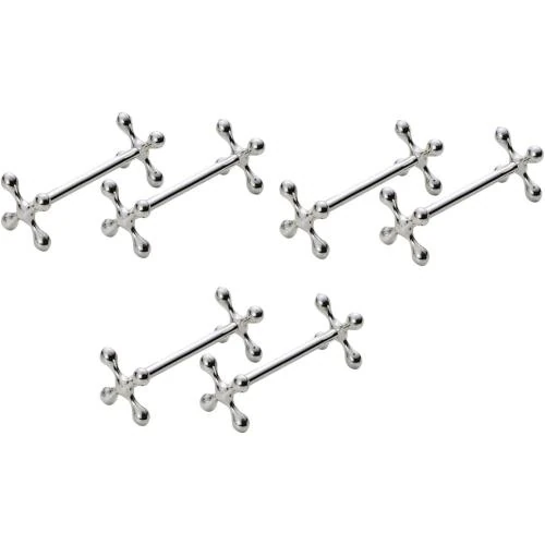 BMTick Repose couverts argenté, lot de 6, classique victorien - Vue principale