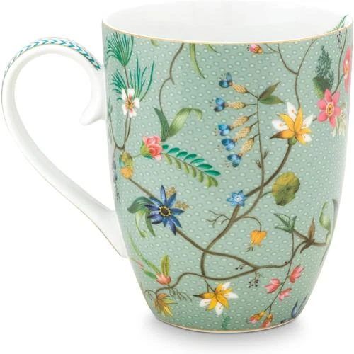 Détail de Tasse Pip Studio Jolie, Bleu clair, Design élégant