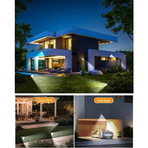 Détail de WeBeqer Spot Solaire Extérieur 30 LED, IP67 Étanche