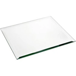 Miroir carré verre biseauté 5 mm, design élégant