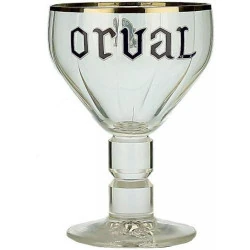 Verre à bière Orval, design élégant, qualité supérieure