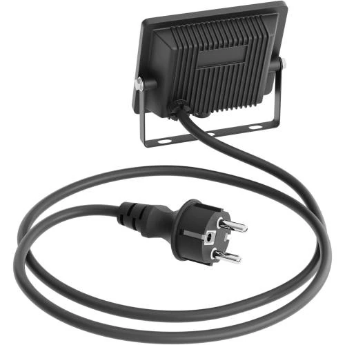 Zoom sur Projecteur jardin LED FLIN, 2 pièces, noir, IP66, 837lm
