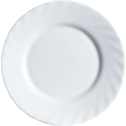 Assiettes Dessert Luminarc Trianon Blanc 19 cm - Vue principale