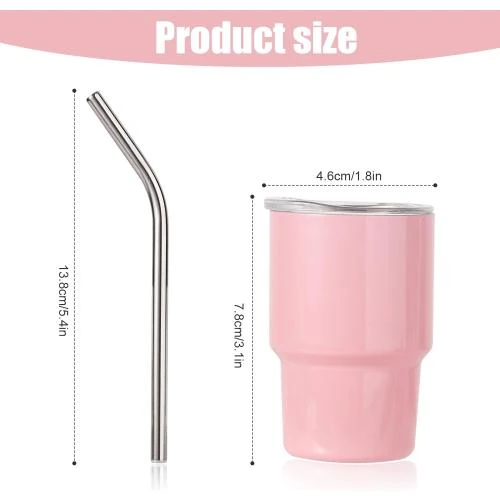 Détail de SAVITA Mini Tumbler, Verres à Shot Portable, Coffret Cadeau