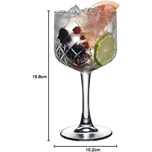 Détail de Verres à cocktail en cristal Pasabahce Timeless, lot 6
