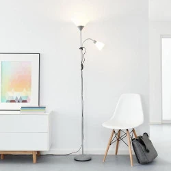 Plafonnier LED Moderne avec Lumière Chaude et Interrupteur