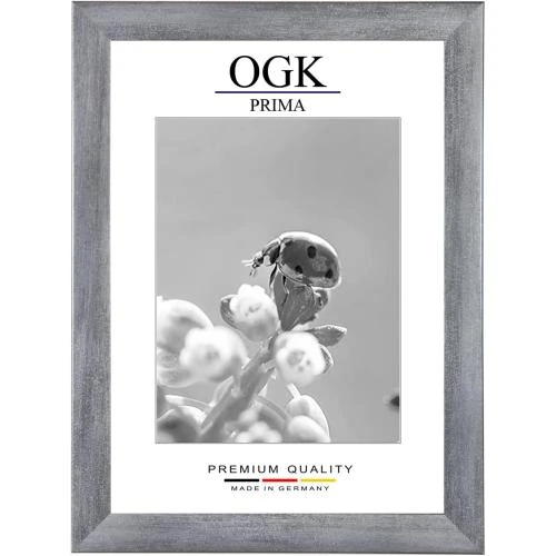Cadre photo bois gris 30x30 cm Online GalleryKing - Vue principale