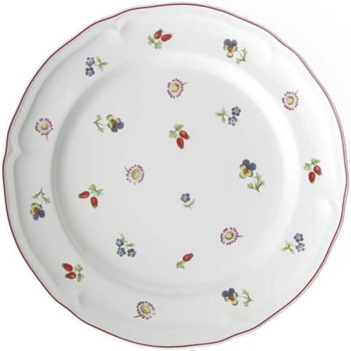 Assiette Plate Porcelaine Rouge Villeroy Boch - Vue principale