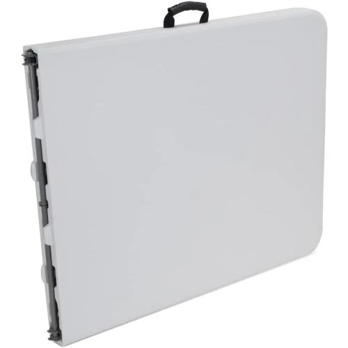 Zoom sur Table Pliable Camping hjh OFFICE, Plastique Blanc, Jardin