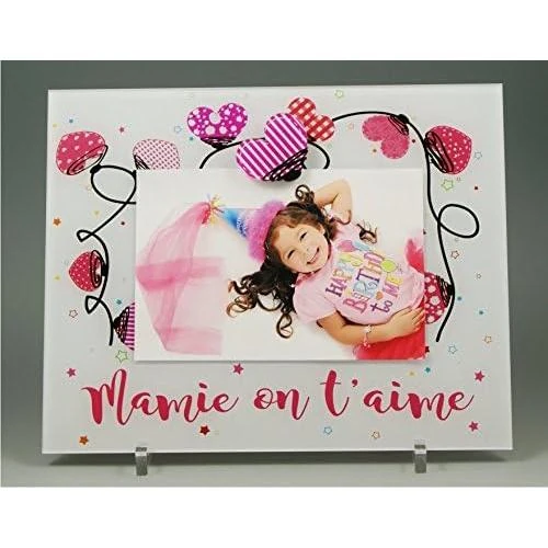 Cadre Photo Aimant Mamie, Cadeaux Originaux Gravure Events - Vue principale