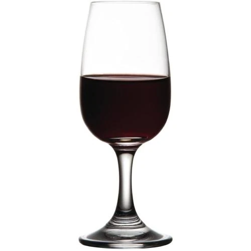 Détail de Verres à Porto Olympia, cristal transparent, lot de 6