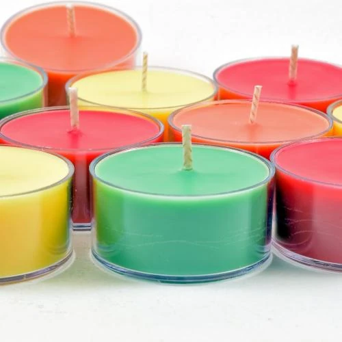 Zoom sur Candeo Candle Bougies Soja Parfumées Jelly Beans, Lot 12