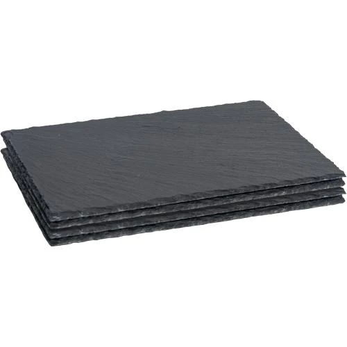 Argon Tableware Réglages Ardoise Rectangulaire Pack 4 - Vue principale