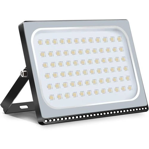 Projecteur LED 100W, 10000LM, Blanc Chaud, IP67 - Vue principale