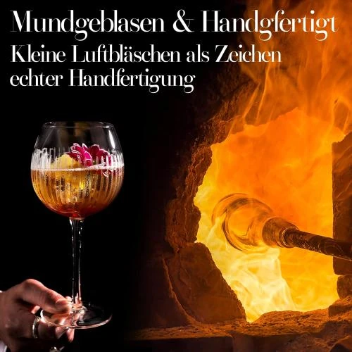Zoom sur Verres à Gin, Cocktail, Handcrafted, Exclusifs, Liedlich