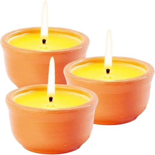 Bougies anti-insectes Infactory, 3 pièces efficaces - Vue principale