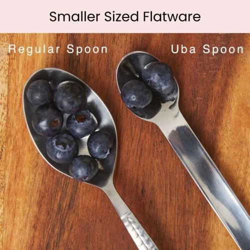 Zoom sur Uba Couverts Ustensiles Régime Bariatrique Étui Silicone